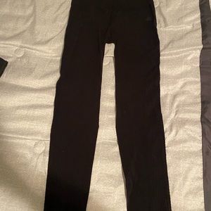 Black Adidas Leggings - Medium